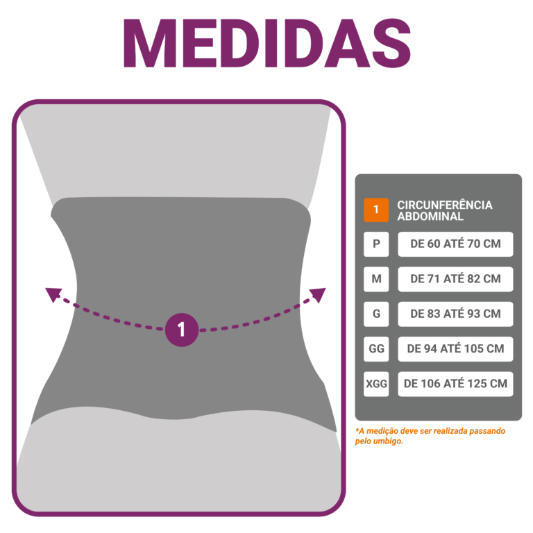 Cinta Modeladora Standard - Medidas