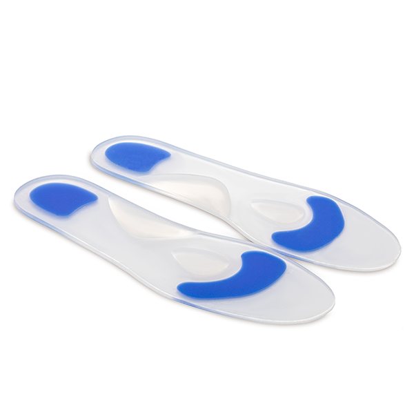 Insole With Therapeutic Arc And Pilot, And Blue Dot