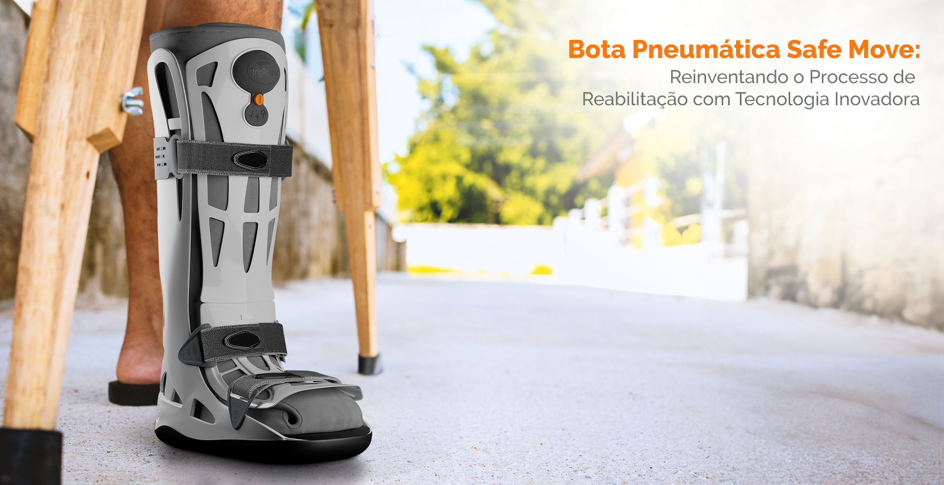 Bota Pneumática Safe Move: Reinventando o Processo de Reabilitação com Tecnologia Inovadora