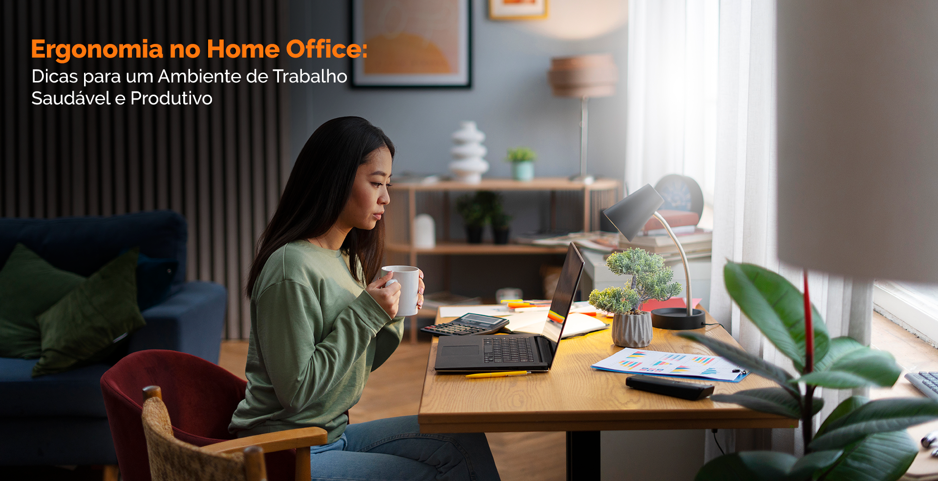 Ergonomia no Home Office: Dicas para um Ambiente de Trabalho Saudável e Produtivo