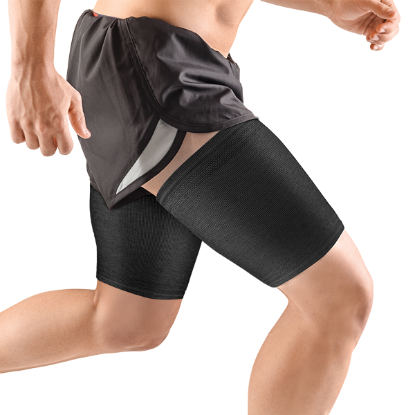 Elastic Thigh Protector Bamboo – Black